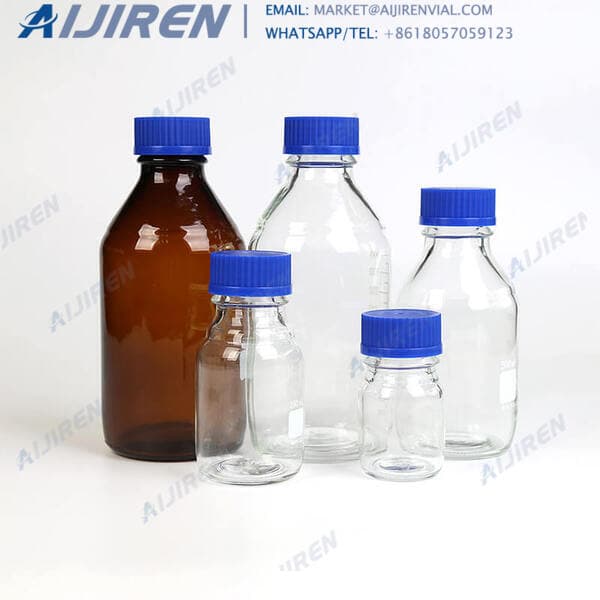 Thickened wall amber reagent bottle